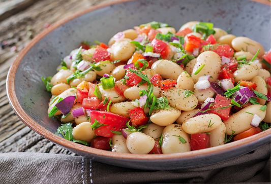 Hearty Cannelini Bean Salad